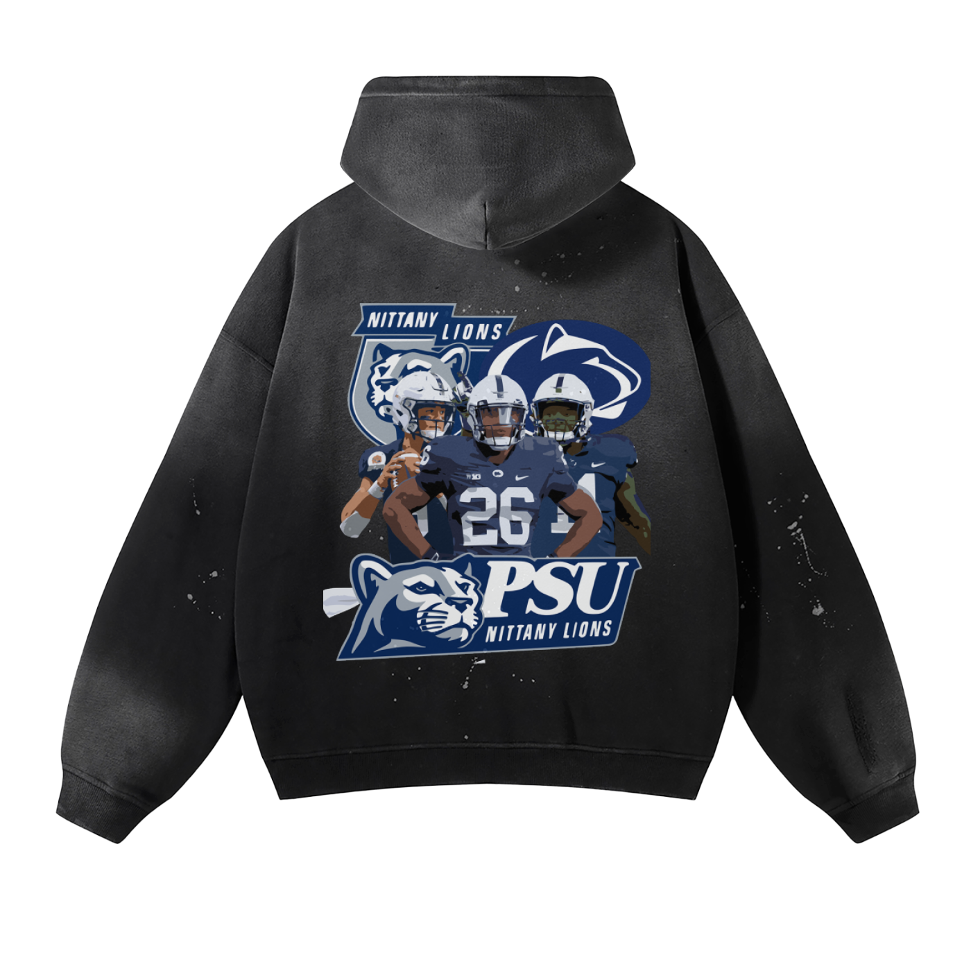 NEW Penn State Frayed Fleece Hoodie